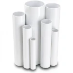 مواسير UPVC ضغط 10 بار قطر خارجي 400 مم سمك 19.1 مم لون أبيض