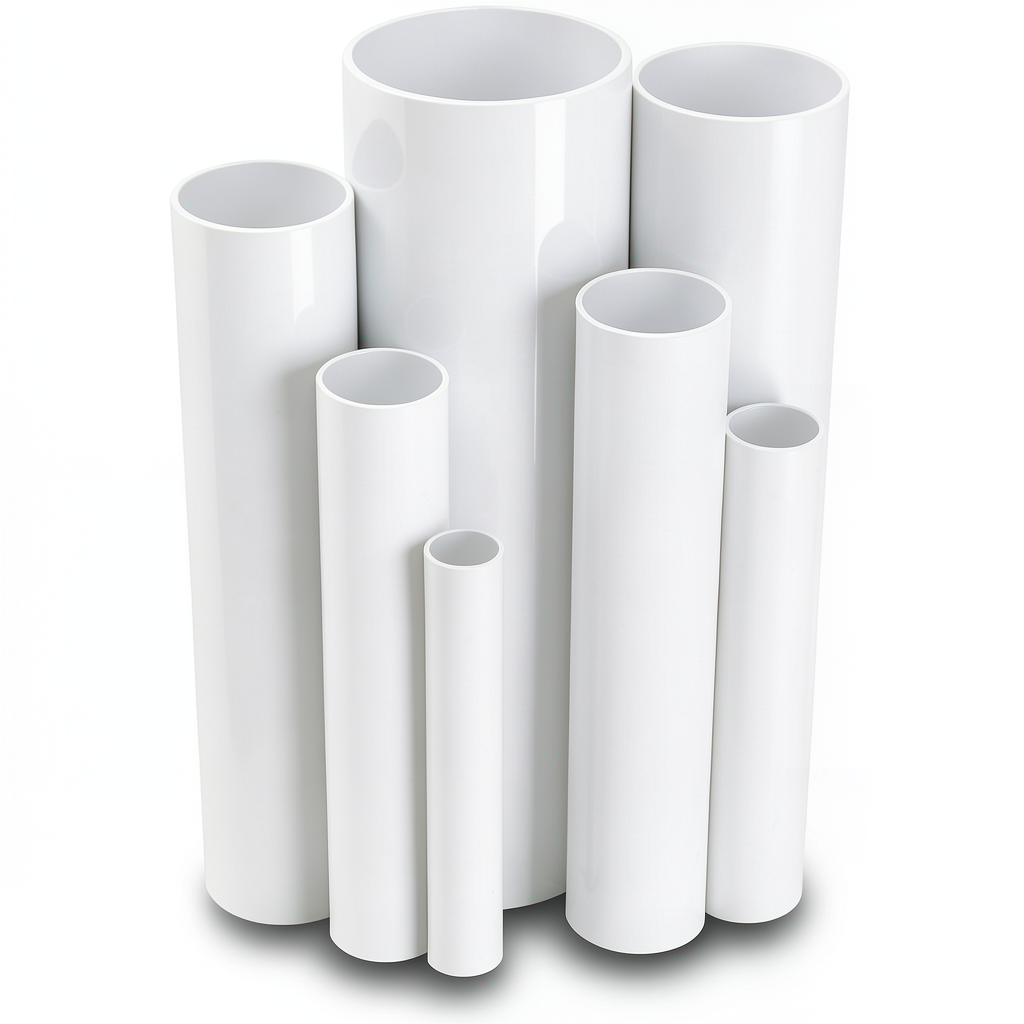 UPVC Pipes 10 Bar Pressure 400 mm Diameter 19.1 mm Thickness White