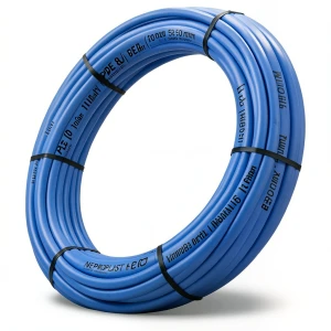 أنابيب HDPE PE 80 ضغط 16 بار قطر خارجي 50 مم سمك 5.6 مم لون أزرق | نيبروبلاست