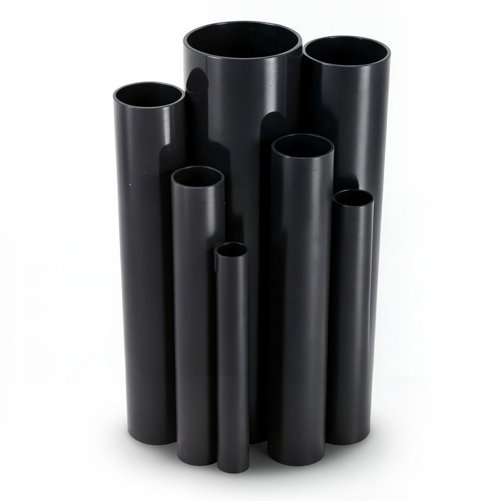 UPVC Pipes Nominal Pressure 2.5 Bar Outside Diameter 450 mm Thickness 3.6 mm Black