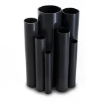 مواسير UPVC ضغط 4 بار قطر خارجي 450 مم سمك 8.9 مم لون اسود
