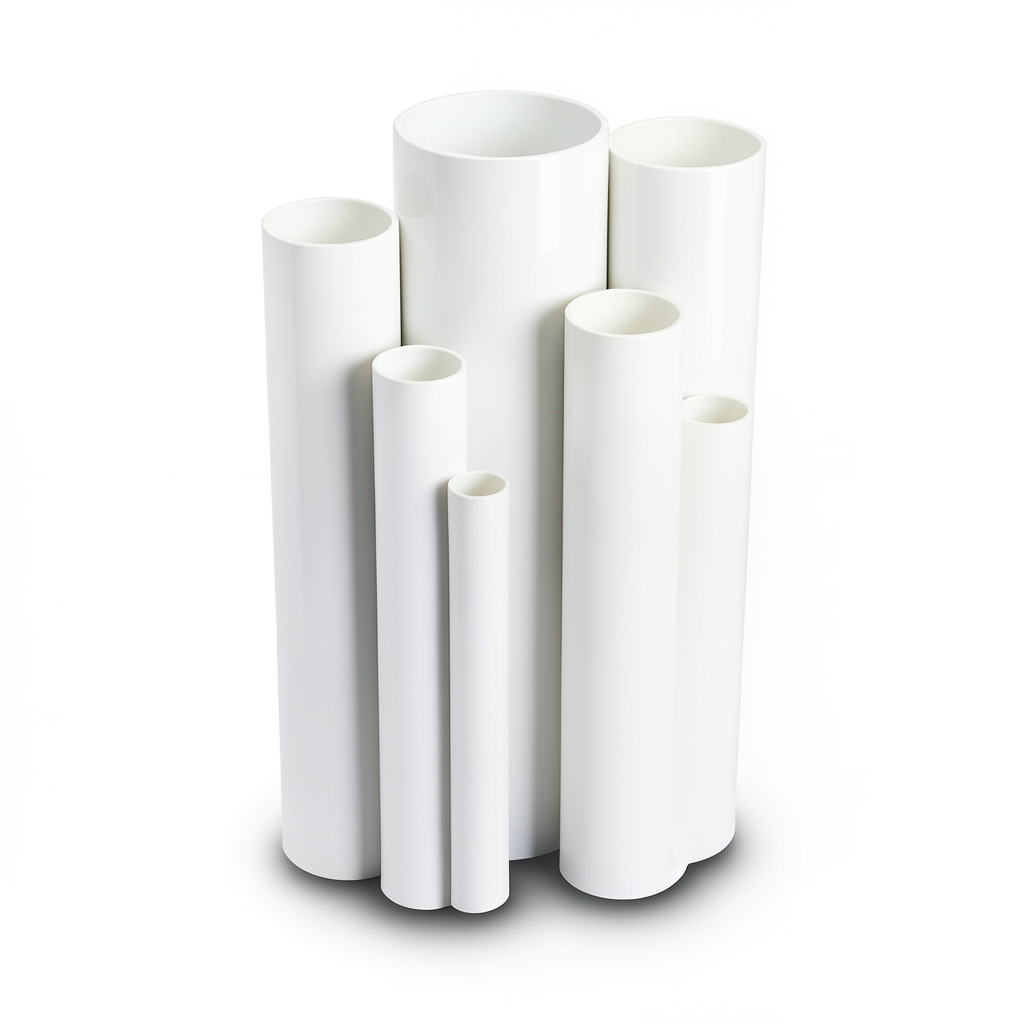 UPVC Pipes Nominal Pressure 6 Bar Outside Diameter 400 mm Thickness 11.7 mm White