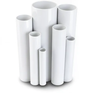 مواسير UPVC ضغط 10 بار قطر خارجي 400 مم سمك 19.1 مم لون أبيض