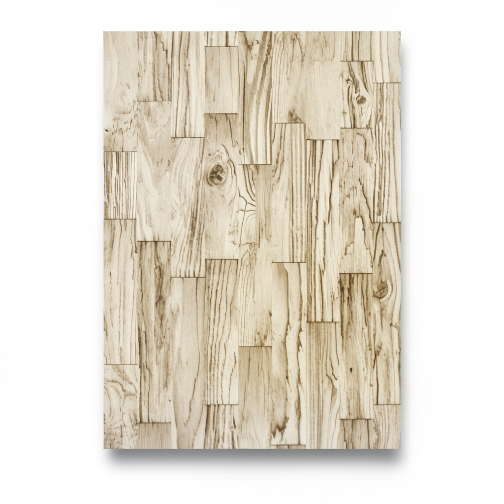 Patterned Wallpaper Beige 10m x 0.53m Model 446654