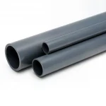 مواسير UPVC الوطنى ضغط 15 بار  مقاس 1/2 2 إنش سمك 4.8 مم لون رمادي غامق