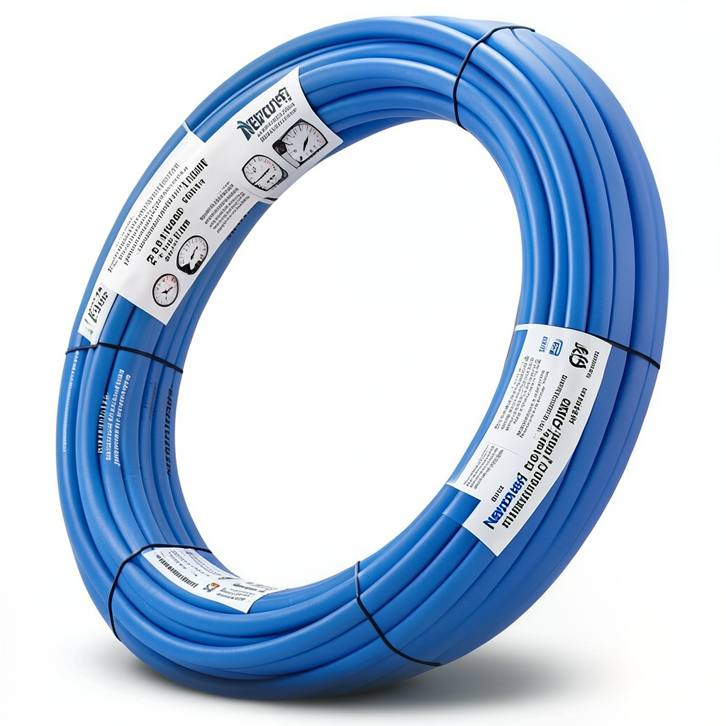 أنابيب HDPE نيبروبلاست PE 100 ضغط 20 بار قطر خارجي 16 مم سمك 1.8 مم لون أزرق | نيبروبلاست
