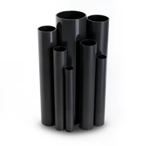 مواسير UPVC ضغط 16 بار قطر خارجي 400 مم سمك 29.7 مم لون اسود