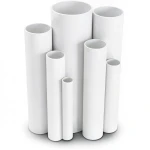 مواسير UPVC ضغط اسمي 2.5 بار قطر خارجي 450 مم سمك 3.6 مم لون أبيض