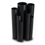 مواسير UPVC ضغط 6 بار قطر خارجي 450 مم سمك 13.2 مم لون اسود
