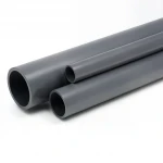 مواسير UPVC الوطنى ضغط 15 بار  مقاس 3 إنش سمك 5.7 مم لون رمادي غامق