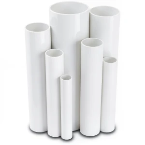 مواسير UPVC جدول 40 مقاس 3 إنش سمك 5.5 مم لون أبيض