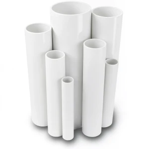 مواسير UPVC ضغط اسمي 6 بار قطر خارجي 400 مم سمك 11.7 مم لون أبيض