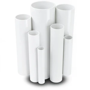 مواسير UPVC جدول 40 مقاس 6 إنش سمك 7.1 مم لون أبيض