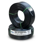 HDPE Pipes PE 100 Pressure 20 Bar 63 mm Diameter 7.1 mm Thickness Black | NEPROPLAST