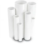 مواسير UPVC ضغط اسمي 2.5 بار قطر خارجي 450 مم سمك 3.6 مم لون أبيض