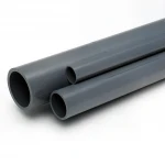 مواسير UPVC الوطنى ضغط 15 بار  مقاس 4 إنش سمك 7.3 مم لون رمادي غامق