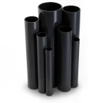 UPVC Pipes Pressure 4 Bar Outside Diameter 450 mm Thickness 8.9 mm Black