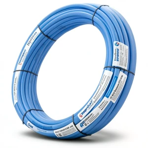 أنابيب HDPE نيبروبلاست PE 100 ضغط 20 بار قطر خارجي 16 مم سمك 1.8 مم لون أزرق | نيبروبلاست