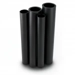 مواسير HDPE الراجحي  PE 63 ضغط 15.9  بار قطر خارجي 160 مم سمك 21.9 مم لون اسود