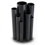 مواسير UPVC ضغط 6 بار قطر خارجي 450 مم سمك 13.2 مم لون اسود
