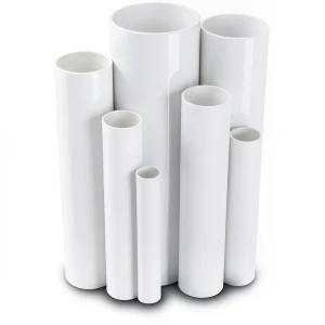 مواسير UPVC جدول 40 مقاس 3 إنش سمك 5.5 مم لون أبيض