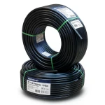 أنابيب HDPE PE 100 ضغط 20 بار قطر خارجي 75 مم سمك 8.4 مم لون اسود | نيبروبلاست
