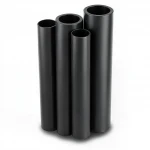 أنابيب HDPE الراجحي PE 80 ضغط 12.5 بار قطر خارجي 160 مم سمك 14.6 مم لون اسود