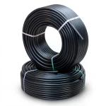 HDPE Pipes PE 100 Pressure 20 Bar 63 mm Diameter 7.1 mm Thickness Black | NEPROPLAST