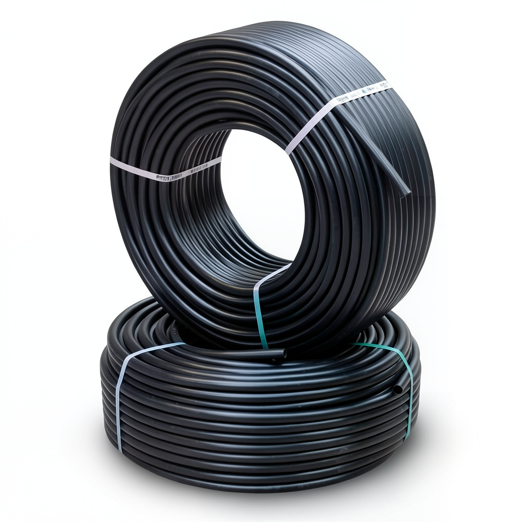 HDPE Pipes PE 100 Pressure 20 Bar 63 mm Diameter 7.1 mm Thickness Black | NEPROPLAST