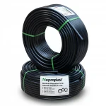 أنابيب HDPE  نيبروبلاست PE 100 ضغط 6 بار قطر خارجي 75 مم سمك 2.8 مم لون اسود