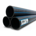 HDPE Pipes PE 100 Nominal Pressure 20 Bar Outside Diameter 355 mm Thickness 39.7 mm Black | NEPROPLAST