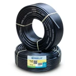 أنابيب HDPE PE 80 ضغط 16 بار قطر خارجي 75 مم سمك 8.4 مم لون أسود | نيبروبلاست