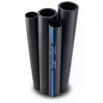 Neproplast  HDPE Pipes PE 100 Pressure 6 Bar Outside Diameter 140 mm Thickness 5.1 mm Color Black