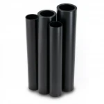 مواسير HDPE الراجحي  PE 63 ضغط 15.9  بار قطر خارجي 180 مم سمك 24.6 مم لون اسود