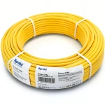 أنابيب HDPE نيبروبلاست PE 100 ضغط 20 بار قطر خارجي 63 مم سمك 7.1 مم لون أصفر | نيبروبلاست