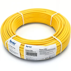 Neproplast HDPE Pipes PE 100 Pressure 20 Bar Outside Diameter 63 mm Thickness 7.1 mm Yellow | NEPROPLAST