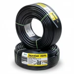 أنابيب HDPE نيبروبلاست PE 80 ضغط 12.5 بار قطر خارجي 63 مم سمك 5.8 مم لون اسود
