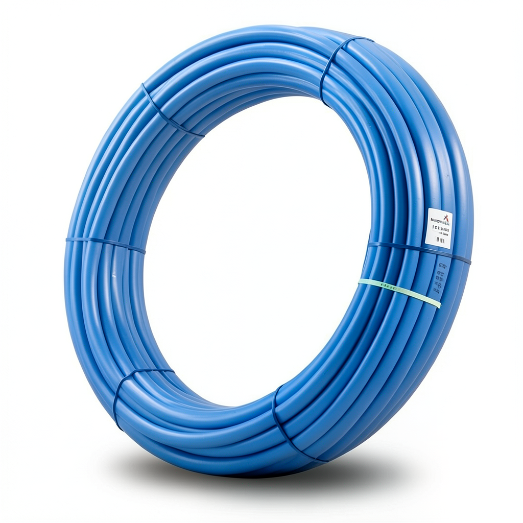 Neproplast HDPE Pipes PE 100 Pressure 20 Bar Outside Diameter 75 mm Thickness 8.4 mm Blue | NEPROPLAST