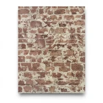 German Stone Wall Covering 10m x 0.53m Brown, Model 446289