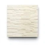 German Stone Wall Covering 10m x 0.53m Creamy Color, Model 475005