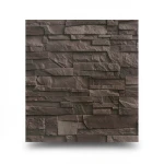 Stone Wallpaper 10m x 0.53m Dark Brown, Model 475012