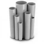 UPVC Pipes Schedule 40 Size 6 Inch Thickness 7.1 mm Gray