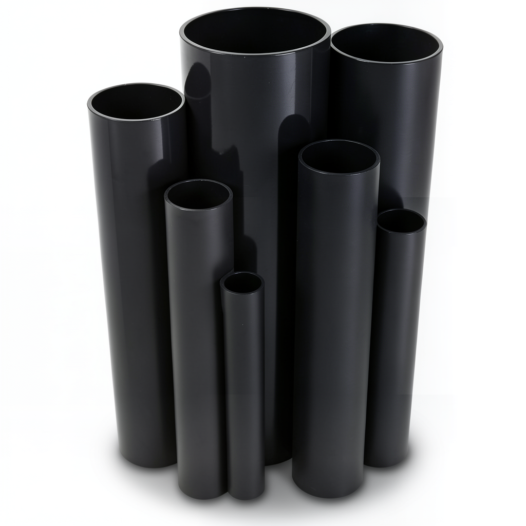 UPVC Pipes Schedule 40 Size 6 Inch Thickness 7.1 mm Black Colour