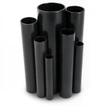 مواسير UPVC جدول 80 مقاس 4 إنش سمك 8.6 مم لون أسود