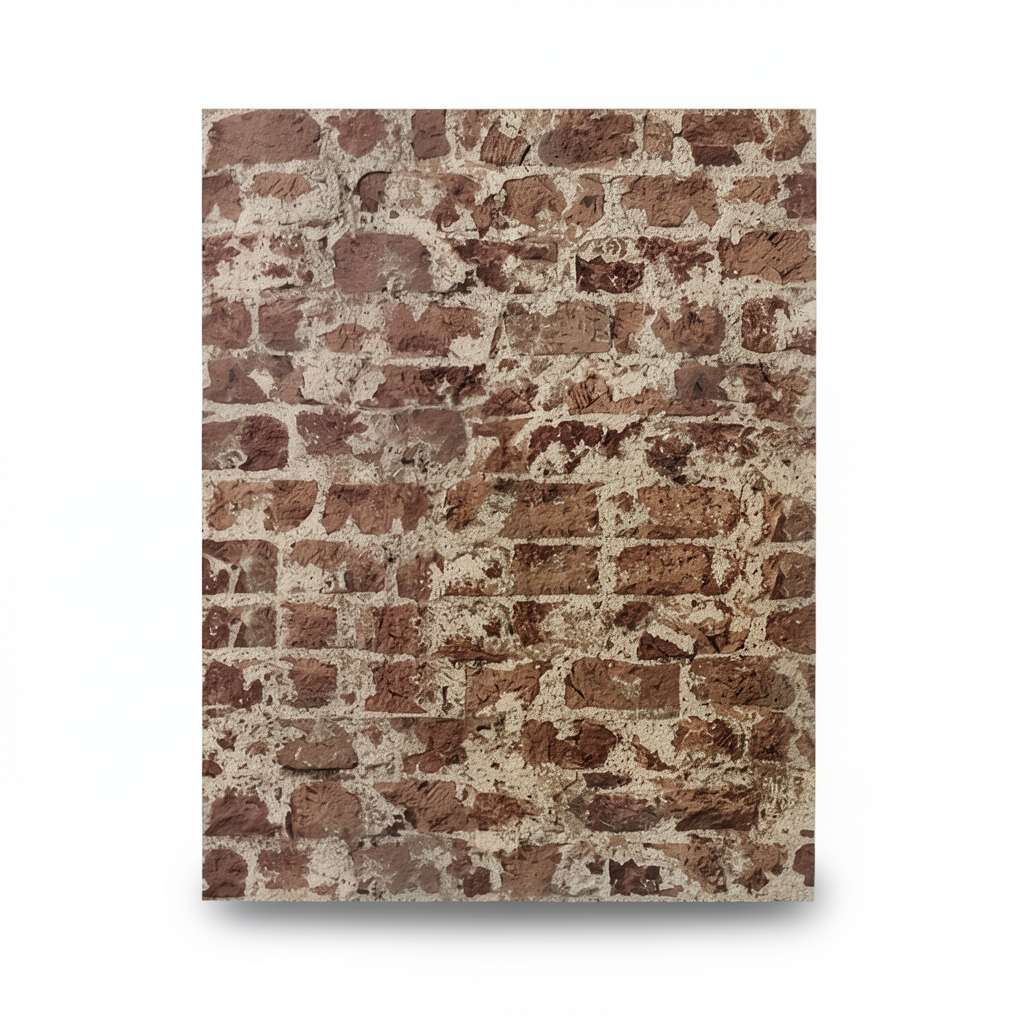 German Stone Wall Covering 10m x 0.53m Brown, Model 446289