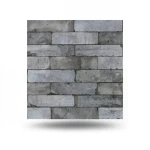 German Stone Wallpaper 10m x 0.53m Gray, Model 446333