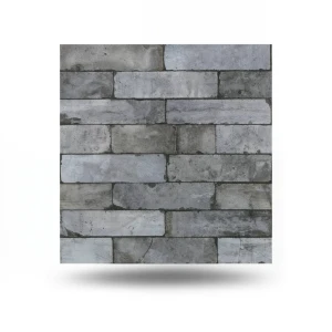 German Stone Wallpaper 10m x 0.53m Gray, Model 446333