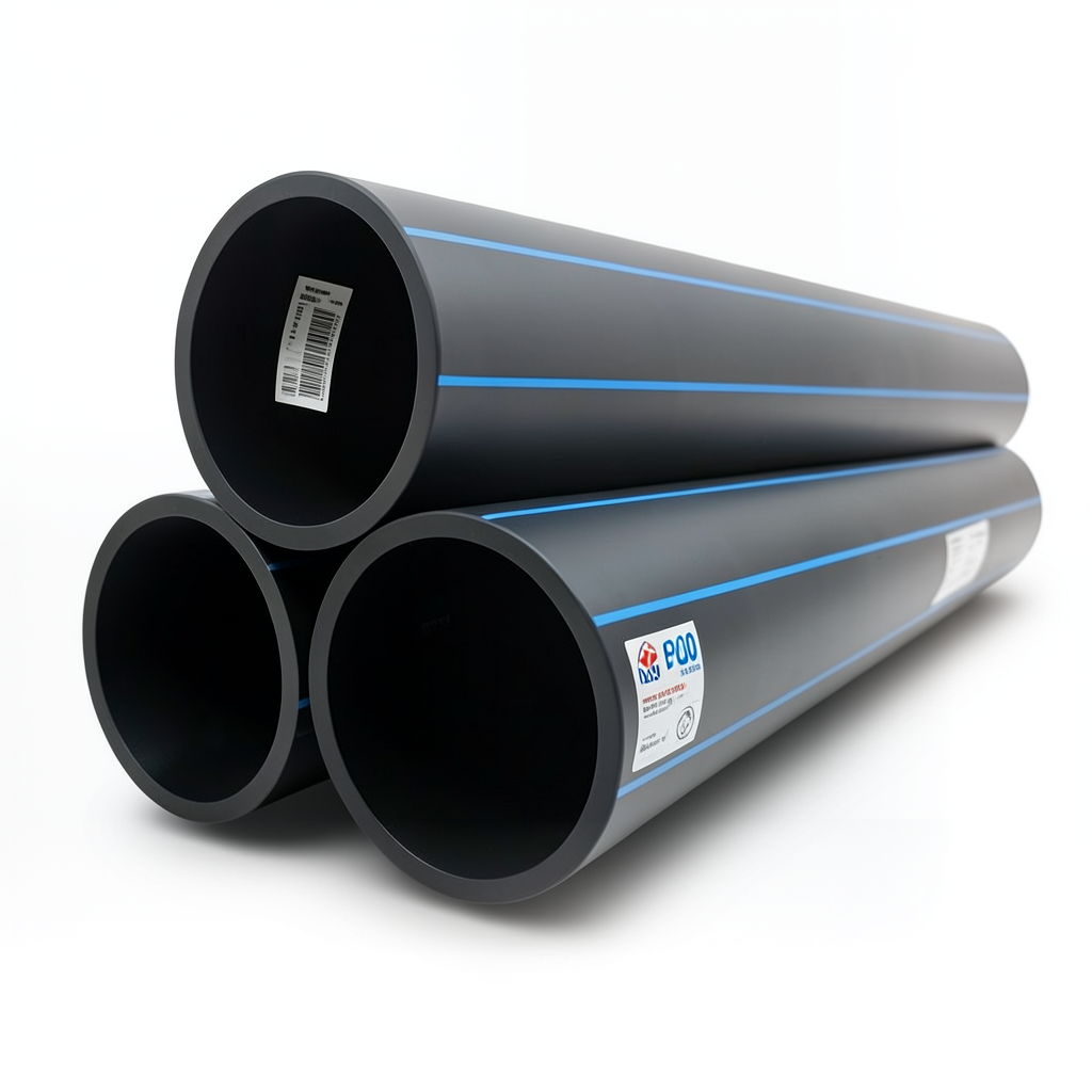 HDPE Pipes PE 100 Nominal Pressure 20 Bar Outside Diameter 400 mm Thickness 44.7 mm Black | NEPROPLAST