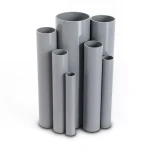 مواسير UPVC جدول 40 مقاس 3 إنش سمك 5.5 مم لون رمادي