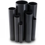 مواسير UPVC جدول 40 مقاس 3 إنش سمك 5.5 مم لون أسود
